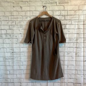 J. Jill Shirt dress tunic 100% silk